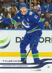 2025-26 Upper Deck Base Set Tyler Myers #180 card
