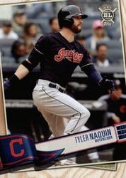 2019 Topps Big League Base Set Tyler Naquin #296 card