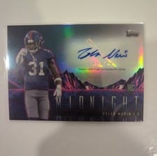 2024 Topps Midnight Rookie Horizon Signatures Tyler Nubin #RHS-TN card
