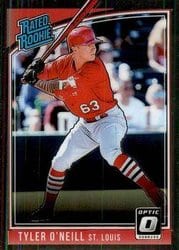2018 Donruss Optic Base Set Tyler O'Neill #57 card
