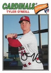 2018 Topps Archives Base Set Tyler O'Neill #188 card