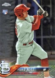 2018 Topps Chrome Base Set Tyler O'Neill #35 card