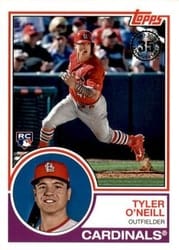 2018 Topps Update 1983 Topps Tyler O'Neill #83-15 card