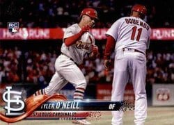 2018 Topps Update Base Set Tyler O'Neill #US218 card