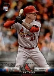 2018 Topps Update Salute Tyler O'Neill #S-26 card