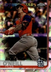 2019 Topps Chrome Sapphire Edition Base Set Tyler O'Neill #655 card