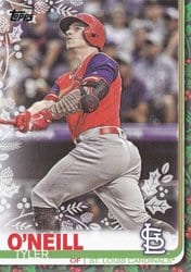 2019 Topps Holiday Base Set Tyler O'Neill #HW179 card