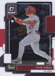 2022 Donruss Optic Base Set Tyler O'Neill #165 card