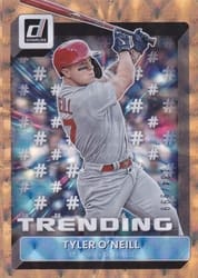 2022 Donruss Trending Tyler O'Neill #T-1 card