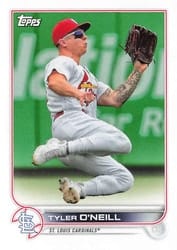 2022 Topps Mini Base Set Tyler O'Neill #397 card