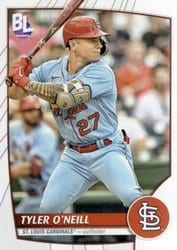 2023 Topps Big League Base Set Tyler O'Neill #82 card