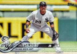 2018 Topps Base Set Tyler Saladino #258 card