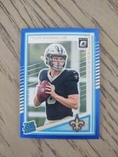 2025 Panini Donruss Optic Tyler Shough Purple Shock #223 card