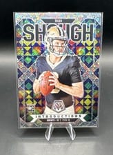 2025 Panini Mosaic Introductions Tyler Shough #9 card
