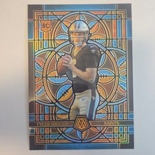 2025 Panini Mosaic Stained Glass Tyler Shough #18 card
