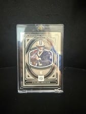 2025 Panini National Treasures Treasure Hunt Silver Tyler Shough #8 card