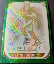 2025 Panini Phoenix Contours Tyler Shough #23 card