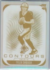 2025 Panini Phoenix Contours Tyler Shough #23 card