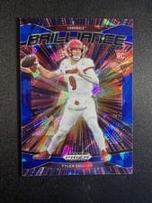 2025 Panini Prizm Draft Picks Brilliance Tyler Shough #14 card