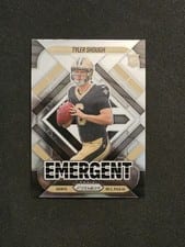2025 Panini Prizm Emergent Tyler Shough #8 card