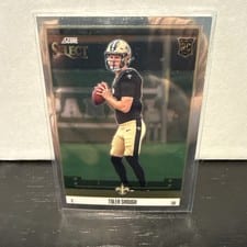 2025 Panini Select Score Select Throwback Tyler Shough #8 card