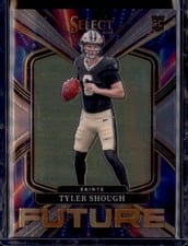 2025 Panini Select Select Future Tyler Shough #17 card