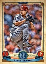 2019 Topps Gypsy Queen Base Set Tyler Skaggs #231 card