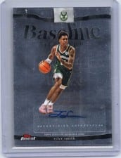 2025-26 Finest Baseline Autographs Tyler Smith #BA-TS card