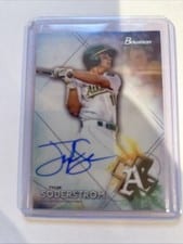 2021 Bowman Sterling Prospect Autographs Tyler Soderstrom #BSPA-TS card