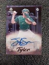 2021 Panini Chronicles Luminance Autographs Tyler Soderstrom #LA-TS card