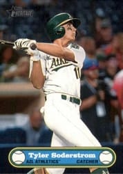 2021 Topps Heritage Minor League 1972 Topps Baseball Poster Card Tyler Soderstrom #72BPC-7 card