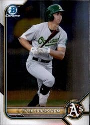 2022 Bowman Chrome Prospects Tyler Soderstrom #BCP-41 card