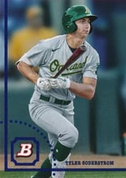 2022 Bowman Heritage Prospects Tyler Soderstrom #BHP-16 card