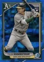2024 Bowman Chrome Sapphire Edition Base Set Tyler Soderstrom #16 card