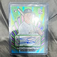 2024 Topps Big League Opening Act Autographs Tyler Soderstrom #OAA-TS card