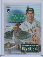2024 Topps Chrome Update Home Field Advantage Tyler Soderstrom #HFAC-19 card