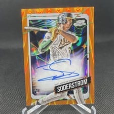 2024 Topps Cosmic Chrome Autographs Tyler Soderstrom #CCA-TS card