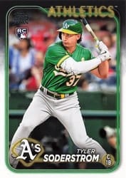 2024 Topps Japan Edition Base Set Tyler Soderstrom #98 card