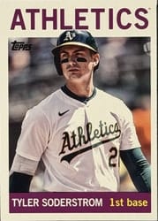 2025 Topps Archives Base Set Tyler Soderstrom #4 card