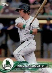 2018 Topps Pro Debut Base Set Tyler Stephenson #64 card
