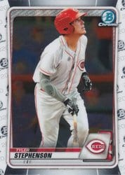2020 Bowman Chrome Prospects Tyler Stephenson #BCP-228 card