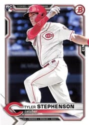 2021 Bowman Base Set Tyler Stephenson #20 card