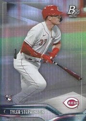2021 Bowman Platinum Base Set Tyler Stephenson #10 card