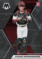 2021 Panini Mosaic Base Set Tyler Stephenson #216 card