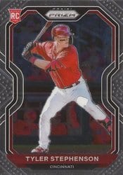 2021 Panini Prizm Base Set Tyler Stephenson #133 card