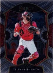 2021 Panini Select Base Set Tyler Stephenson #84 card