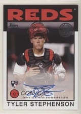 2021 Topps 1986 Topps Baseball Autographs Tyler Stephenson #86A-TST card