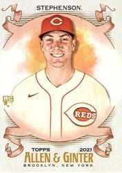 2021 Topps Allen & Ginter Base Set Tyler Stephenson #299 card