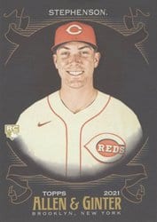 2021 Topps Allen & Ginter X Base Set Tyler Stephenson #299 card