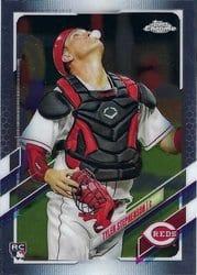 2021 Topps Chrome Base Set Tyler Stephenson #111 card